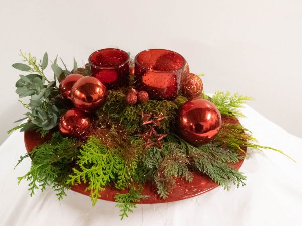 Luxe kerststukje