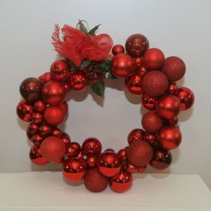 Kerstballenkrans